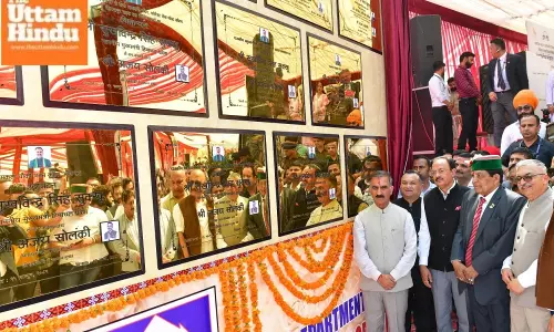 CM performs inaugurations and foundation stones of 17 development projects worth Rs. 190 crore