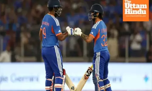 T20 WC 2026 Final: fifties from Sanju, Ishan and Abhishek Sharma power India to 255, NZ need 256
