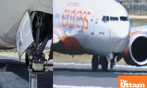 Air India flights nose gear snags at Phuket airport, 133 passengers evacuated safely