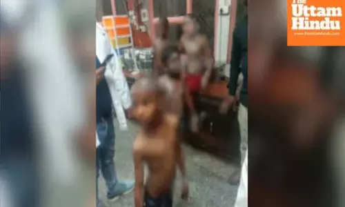 Shocking incident: Man throws boiling oil on five children after dispute while playing.