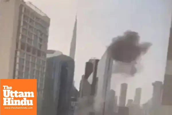 Loud explosion rocks dubai, buildings shake; smoke seen near burj khalifa, video surfaces Loud explosion rocks dubai, buildings shake; smoke seen near burj khalifa, video surfaces