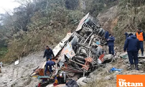 Nepal bus crash claims 7 Indian pilgrims, several injured in Gorkha ravine fall