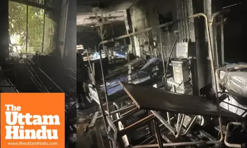 Fire at government hospital in cuttack kills 10 patients, odisha CM visits site