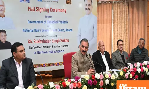 Government committed to ensuring direct financial benefits to farmers: CM Sukhu as Milkfed, NDDB sign three MoUs