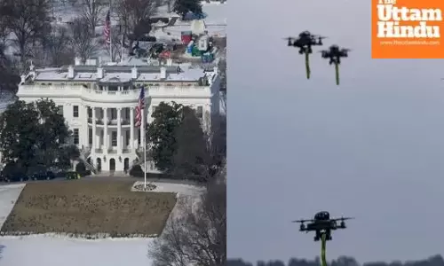 Unidentified drones spotted over Washington military base, high alert in VVIP zone