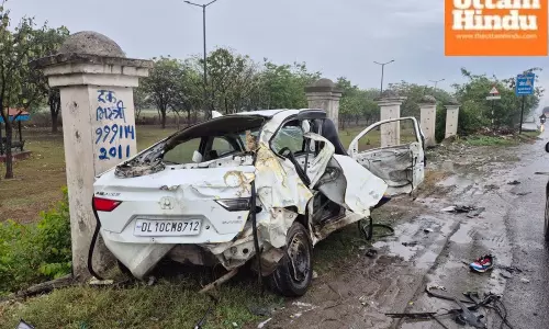 Car crash on NH-44 in Sonipat leaves two dead, three injured