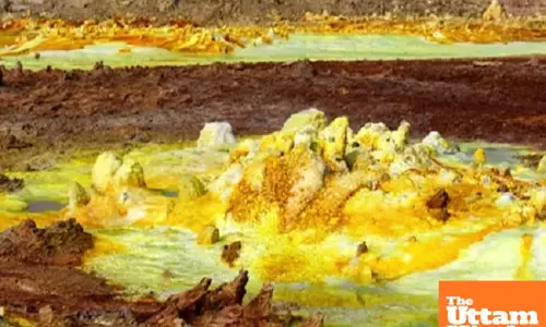 Dalol: Earths blazing puzzle - boiling depths, toxic fumes and lifes secrets