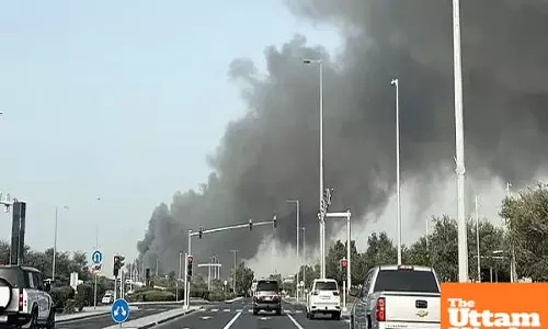 Deadly missile debris falls on Abu Dhabi, 2 killed, several vehicles damaged