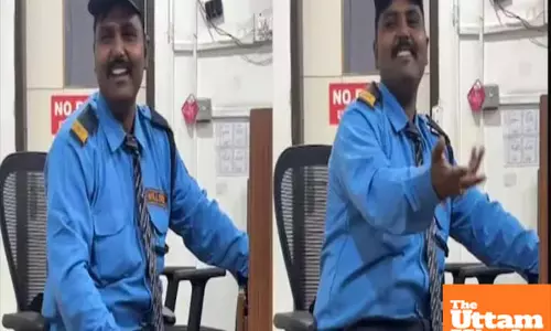 Guards soulful voice steals hearts with Dil Pe zakhm khate hain - A hidden talent unleashed!