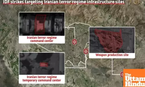 Israel strikes Irans heart, Tehran engulfed in flames; Iran retaliates with missile attack on nuclear facility