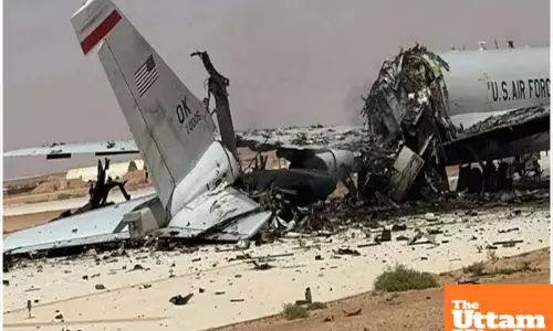 Iranian missile hits US Air Forces backbone, destroys Rs 6600 crore E-3 Sentry aircraft