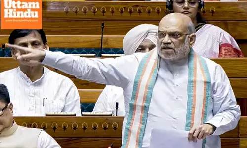 Amit Shah warns in Lok Sabha: Whoever takes up arms will face consequences under Modi govt Amit Shah warns in Lok Sabha: Whoever takes up arms will face consequences under Modi govt