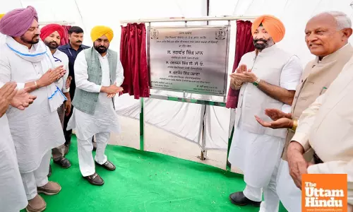 From roads to irrigation, CM Bhagwant Singh Mann launches ₹87 crore development works in Patiala’s Sanaur From roads to irrigation, CM Bhagwant Singh Mann launches ₹87 crore development works in Patiala’s Sanaur