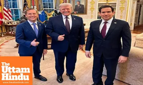 Ambassador Sergio Gor meets Trump amid Middle East tensions, highlights importance of US-India ties