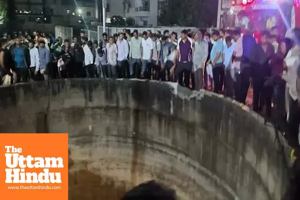 Tragic accident: car falls into well after driver loses control, 9 of a family including 6 children dead