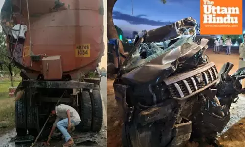 Midnight horror in Bareilly: Bolero slams into tanker, 5 killed