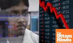 Stock market crashes amid war fears, Sensex falls 1600 points at open; Nifty drops 500 points