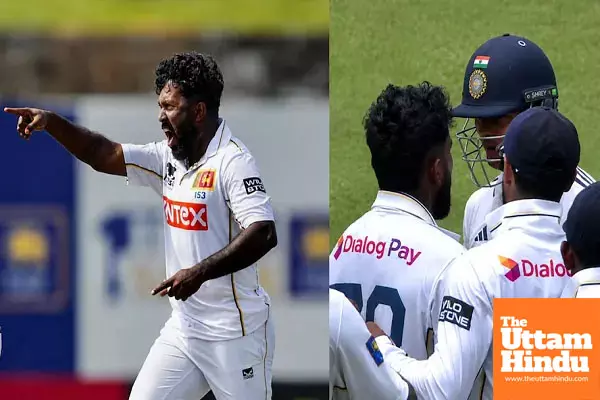 Yashasvi Jaiswal clashes with Sri Lankan bowler mid-match, scuffle on field; video viral
