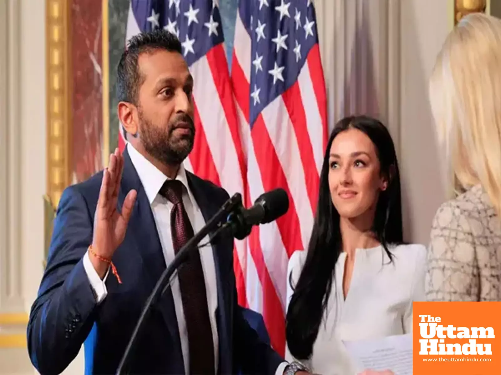 FBI Director Kash Patel shares engagement photo with girlfriend, shows off diamond ring