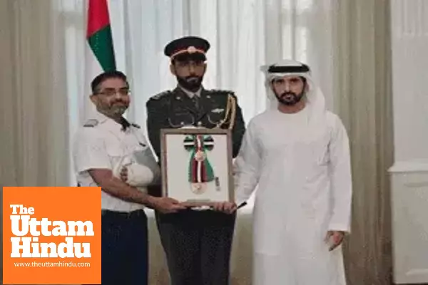 UAE honours pilot Smit Macchar for saving 180 lives; receives highest distinction for extraordinary courage UAE honours pilot Smit Macchar for saving 180 lives; receives highest distinction for extraordinary courage